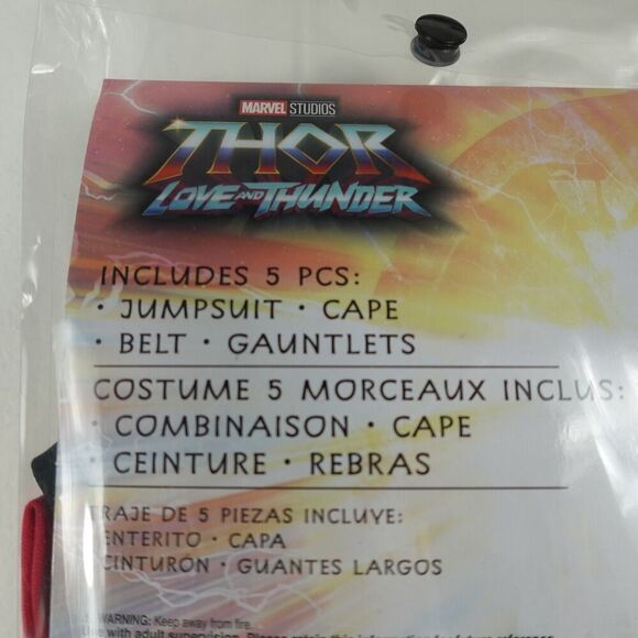 Marvel Thor Love & Thunder Boys Costume Medium 8-10 - Picture 6 of 8